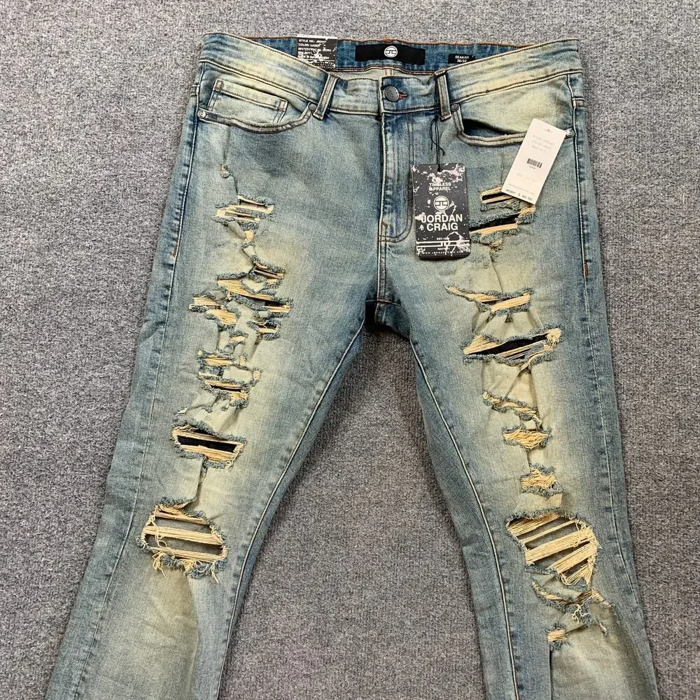 Jordan Craig distressed design